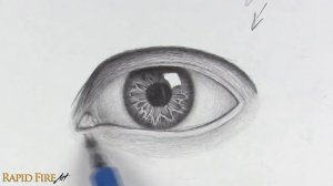 Как нарисовать Суперреалистичные Глаза шаг за Шагом