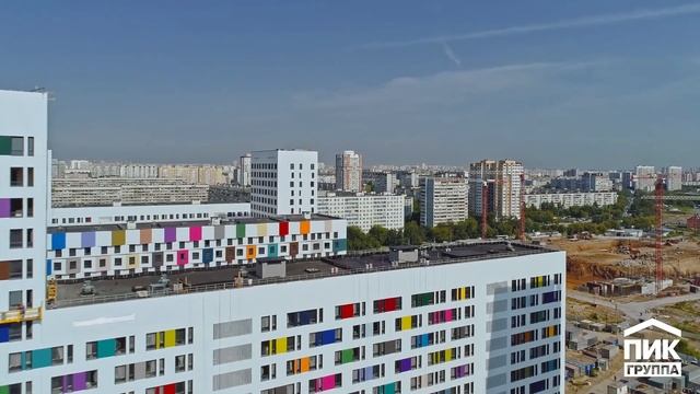 Green park | Ход строительства. Июль | ПИК смотреть онлайн