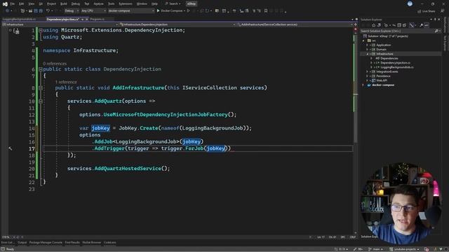 Scheduling Background Tasks In .NET With Quartz смотреть онлайн