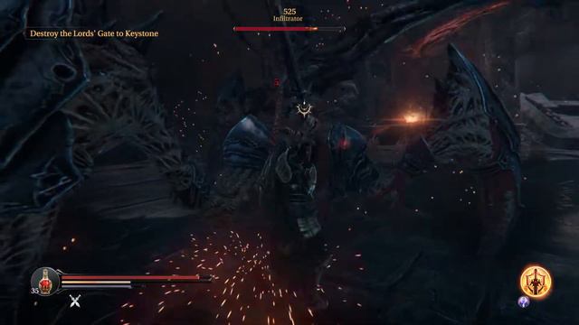Lords of the Fallen NG++ Infiltrator Boss Fight смотреть онлайн