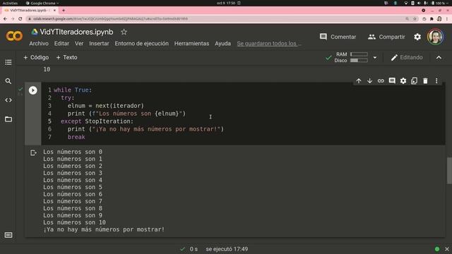 ? ¿Qué son los iteradores? | Métodos next, iter | Python desde cero | ¡Muy, muy Básico! смотреть онлайн