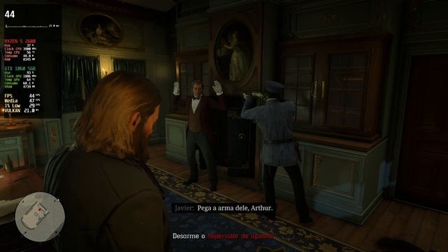 RED DEAD REDEMPTION 2 - RYZEN 5 2600 OC + GTX 1060 5GB - 1080p + MOD FSR 2.1.2 QUALIDADE смотреть онлайн