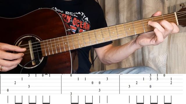 Ava Max - Kings & Queens (acoustic guitar cover). Tutorial, TAB смотреть онлайн