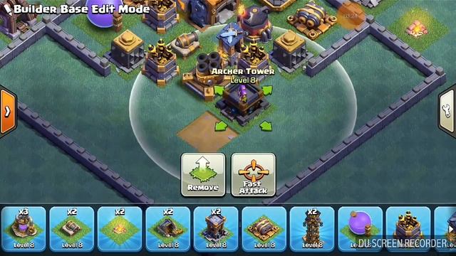 BEST Builder hall 8 base/ CoC BH 8 Mega Tesla update base! Clash of Clans смотреть онлайн