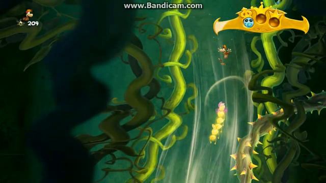 Rayman Legends (Спасите Аврору) Глубина - 600 футов (Как собрать всех люмов) смотреть онлайн