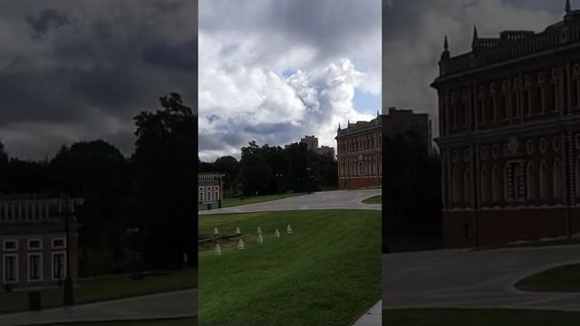 Круговая панорама на центральной площади в Царицыне смотреть онлайн