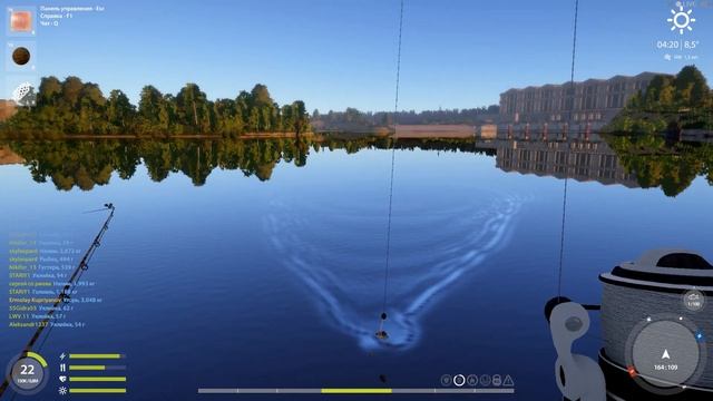 Угорь, сом, налим с причала на р. Волхов [Русская рыбалка 4] смотреть онлайн