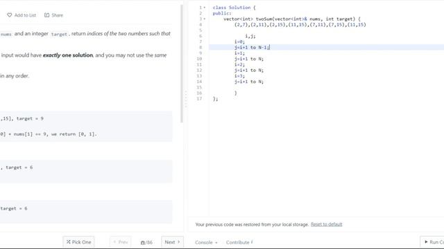 Two sum leetcode смотреть онлайн