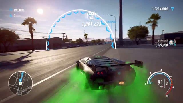 Need for Speed™ Payback: "Lamborghini Murcielago LP670-4 SV" - Drift Gameplay 1.7 Million Points смотреть онлайн