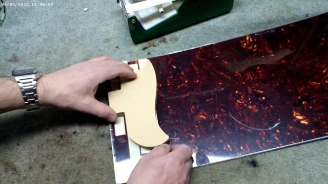How I Make Replica Pickguards