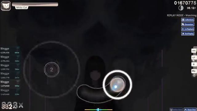 Osu! Darkness (Nightcore Mix) 4.45⭐ (Full Combo) смотреть онлайн
