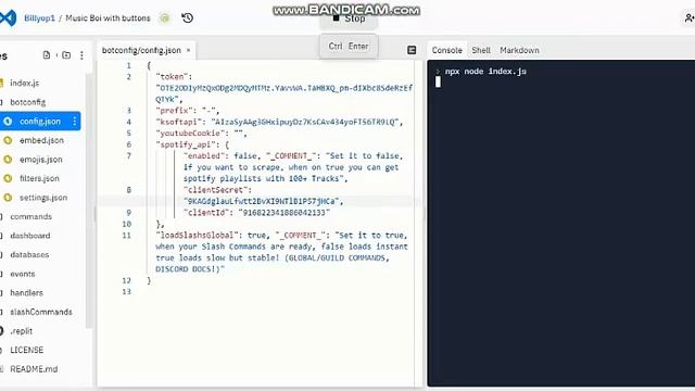 how to make awesome discord music bot like groovy with dashboard on replit #discord смотреть онлайн