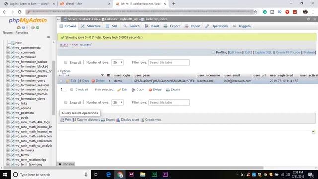 WordPress Admin User Password Reset - Learn to Earn WordPress Tips смотреть онлайн