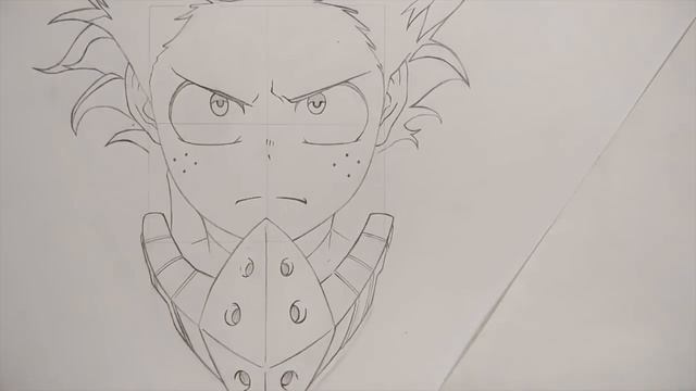 How To Draw Izuku Midoriya - Step By Step (Full Page Tutorial) - Boku No Hero Academia
