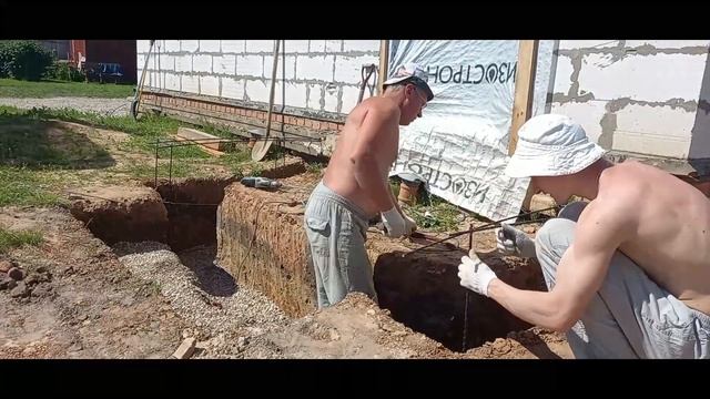 как сделать самому фундамент под крыльцо за пару дней... смотреть онлайн