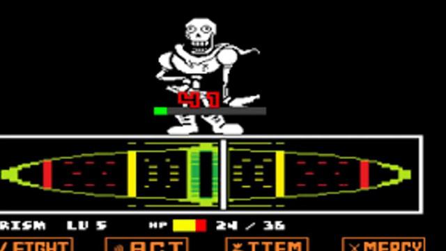 Undertale - Bonetrousle (A FF6 song hack v1.1) смотреть онлайн