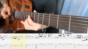 Karl Jenkins - Palladio on guitar (with tab)