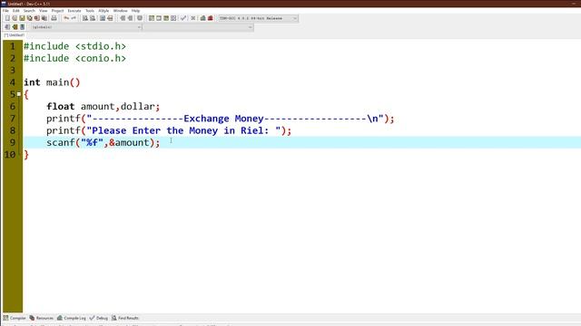 Exchange Money From Riel to USD in C Program | MengSreang Channel смотреть онлайн