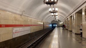 Обкатка седьмого «Балтийца» по «Нарвской»