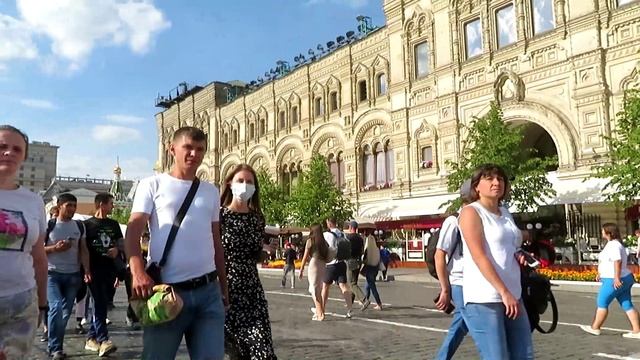 Прогулки по Красной площади.Москва. смотреть онлайн
