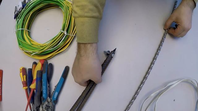 Топим за безопасность, делаем заземление в мастерской спустя три года !!! смотреть онлайн