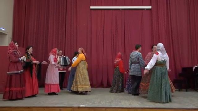Фольклорный ансамбль "СКЛАДЕНЬ", филиал ГПОУ "СОКИ" в г. Марксе смотреть онлайн