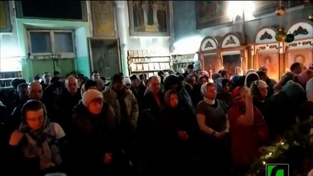 2020 01 11 Рождественская служба смотреть онлайн