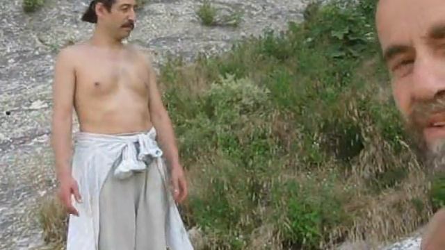 Скалы под Симферополем по дороге на Каштаны смотреть онлайн