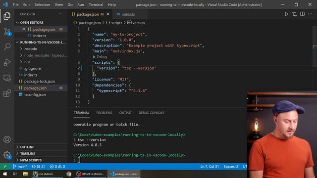 How to Run Typescript in VS Code смотреть онлайн