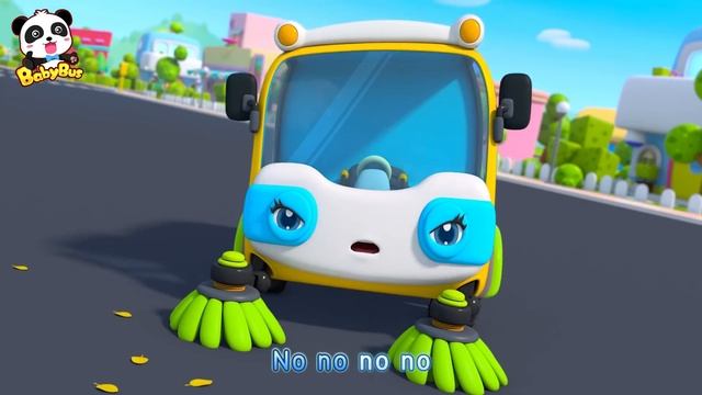 Street Sweeper and Big Bad Wolf | Cars for Kids | Monster Truck | Kids Songs | Kids Cartoon |BabyBu смотреть онлайн