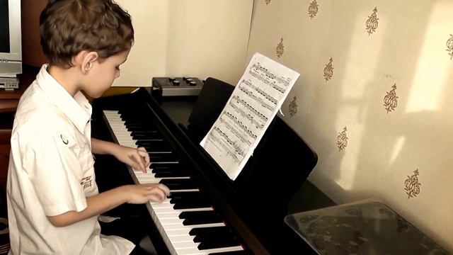 И.С.Бах прелюдия фа мажор (Prelude In F Major, BWV 927, JS Bach)