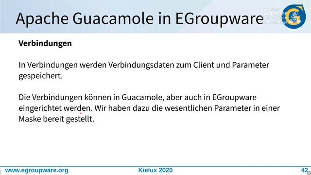 Jitsi und Apache Guacamole in EGroupware - 18. Kieler Open Source und Linux Tage смотреть онлайн