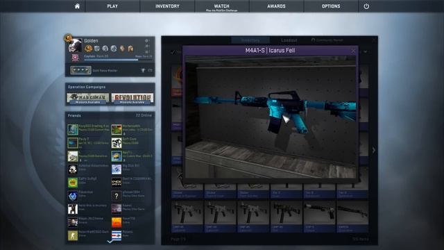 TOP 3 M4A1-S ICARUS FELL PATTERNS/PHASES смотреть онлайн