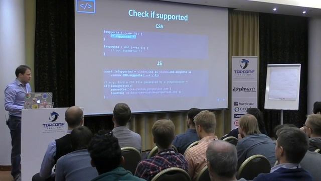 You might not need a CSS preprocessor @ Topconf Tallinn 2016 смотреть онлайн