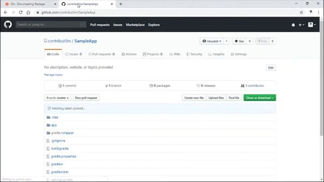 Android Studio - How to link Github and share project repository смотреть онлайн