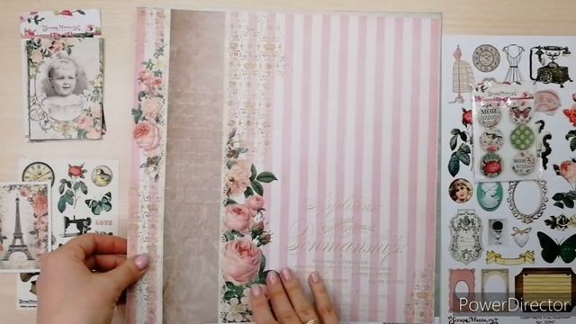 Обзор коллекции "Сад герцогини" (ScrapMania) смотреть онлайн