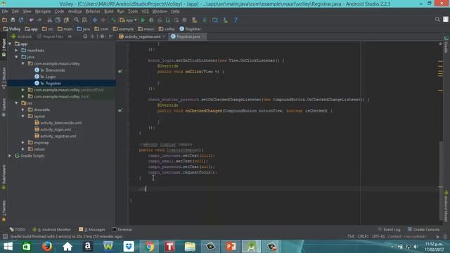 PHP - MySQL - Android - Volley (Código en java: Registrar 2) Parte 11/20 смотреть онлайн