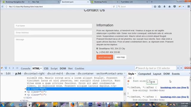 PSD to HTML using Bootstrap and SCSS - Last Part | Custom Website 2019 смотреть онлайн