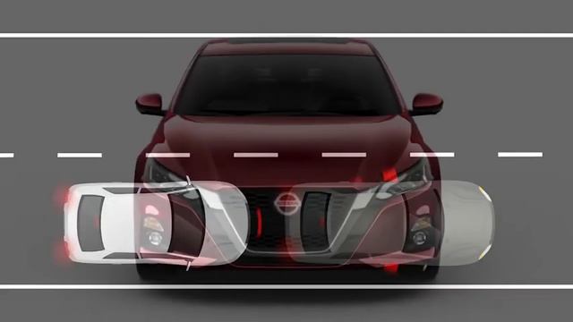 2022 Nissan Altima - Automatic Emergency Braking (AEB) with Pedestrian Detection смотреть онлайн