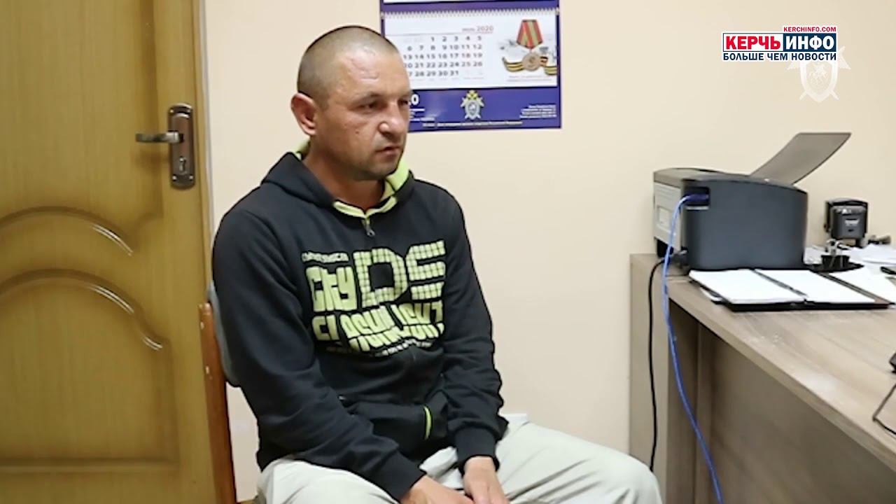 Видео следственных действий с обвиняемым в изнасиловании и убийстве девочки смотреть онлайн