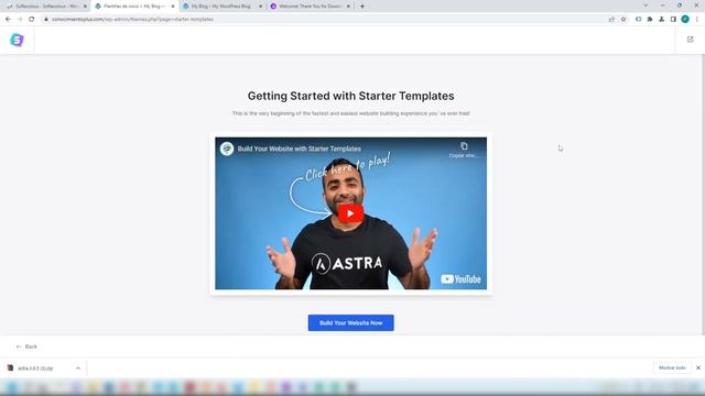 COMO INSTALAR UN TEMA EN WORDPRESS SUBIENDO UN ARCHIVO .ZIP смотреть онлайн