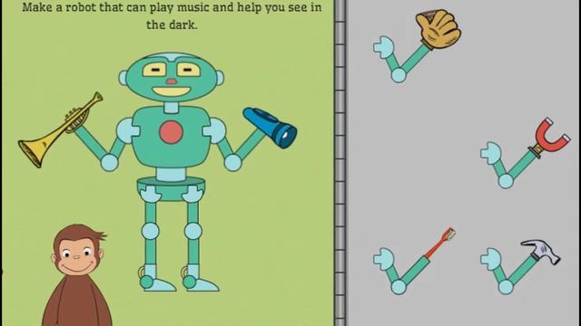 Curious George & The Robot смотреть онлайн