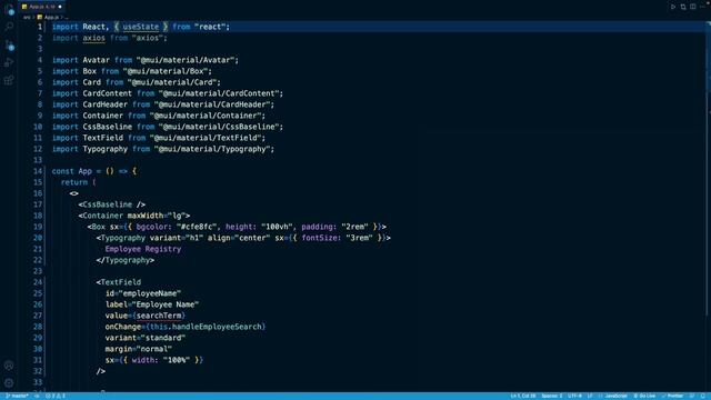 React Masterclass #203 - Refactoring App Component to Utilize useState смотреть онлайн