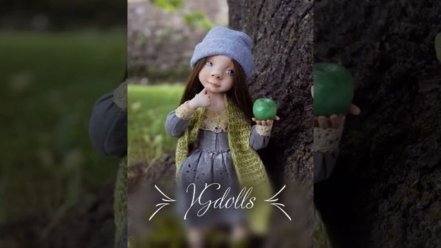 Авторские куклы Елены Гиббонс Yelena Gibbons Dolls смотреть онлайн