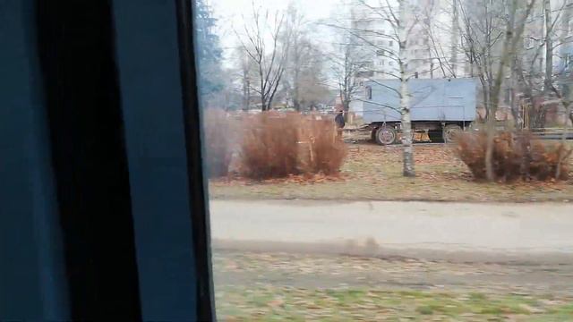 Трамвай Минска БКМ-60102, борт.№ 057,марш.1 (26.11.2021) смотреть онлайн
