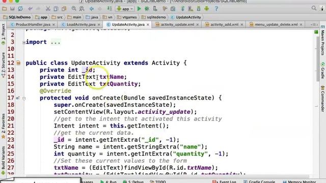 Android SQLite Database Complete Tutorial Part 8 смотреть онлайн