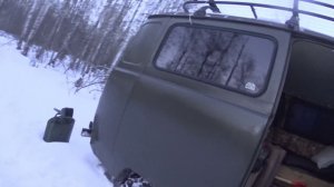 ПРОБИЛ БАК В ГЛУШИ/ЗИМНЯЯ РЫБАЛКА/НА БУХАНКЕ В ЛЕС