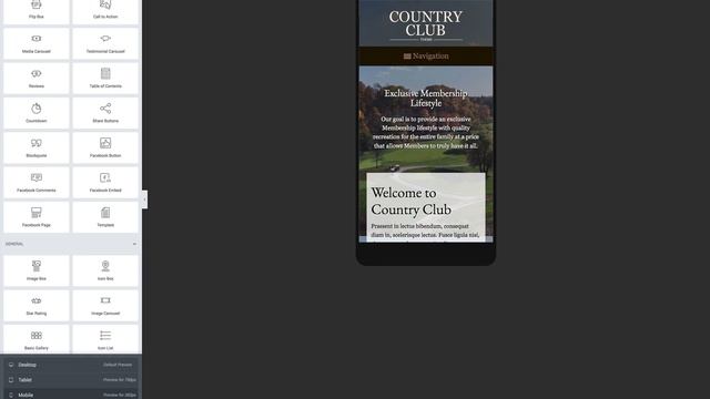 The Country Club WordPress Theme - a breath of fresh air for country club websites смотреть онлайн