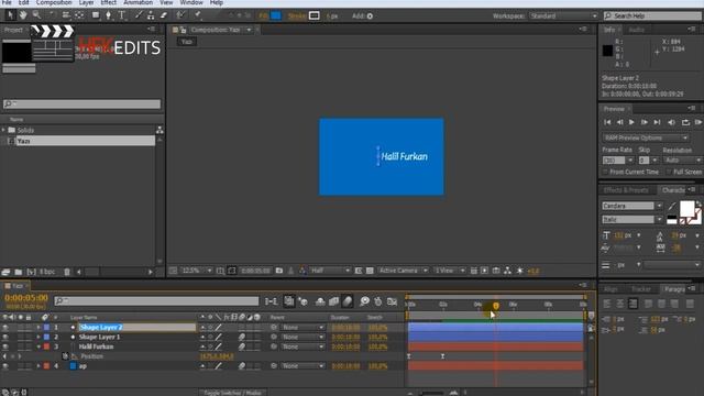 After Effects Kolay Yazı Animasyonu Yapma! смотреть онлайн