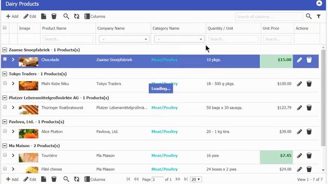PHP Grid Control - Features Overview (by Grid 4 PHP) смотреть онлайн